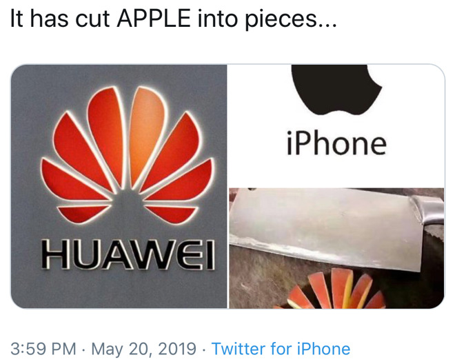 apple vs huawei